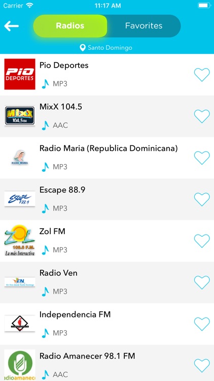 Radio Dominican Republic FM AM
