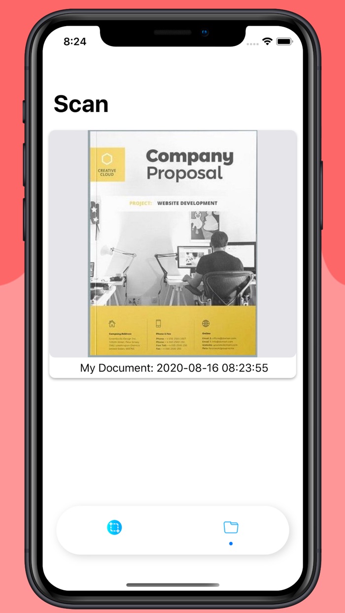 Doc scanner OCR Search