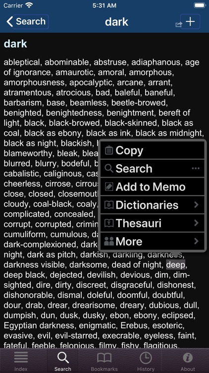 English Synonyms (Moby Thes) screenshot-5