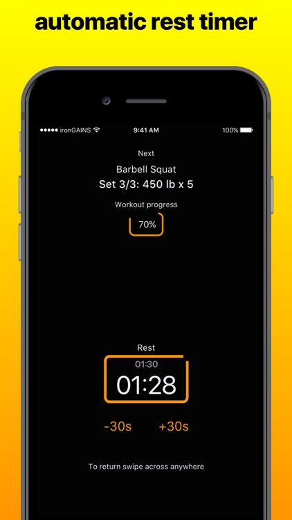 ironGAINS: Weight Training Log
