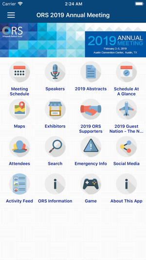 ORS Annual Meeting(圖3)-速報App