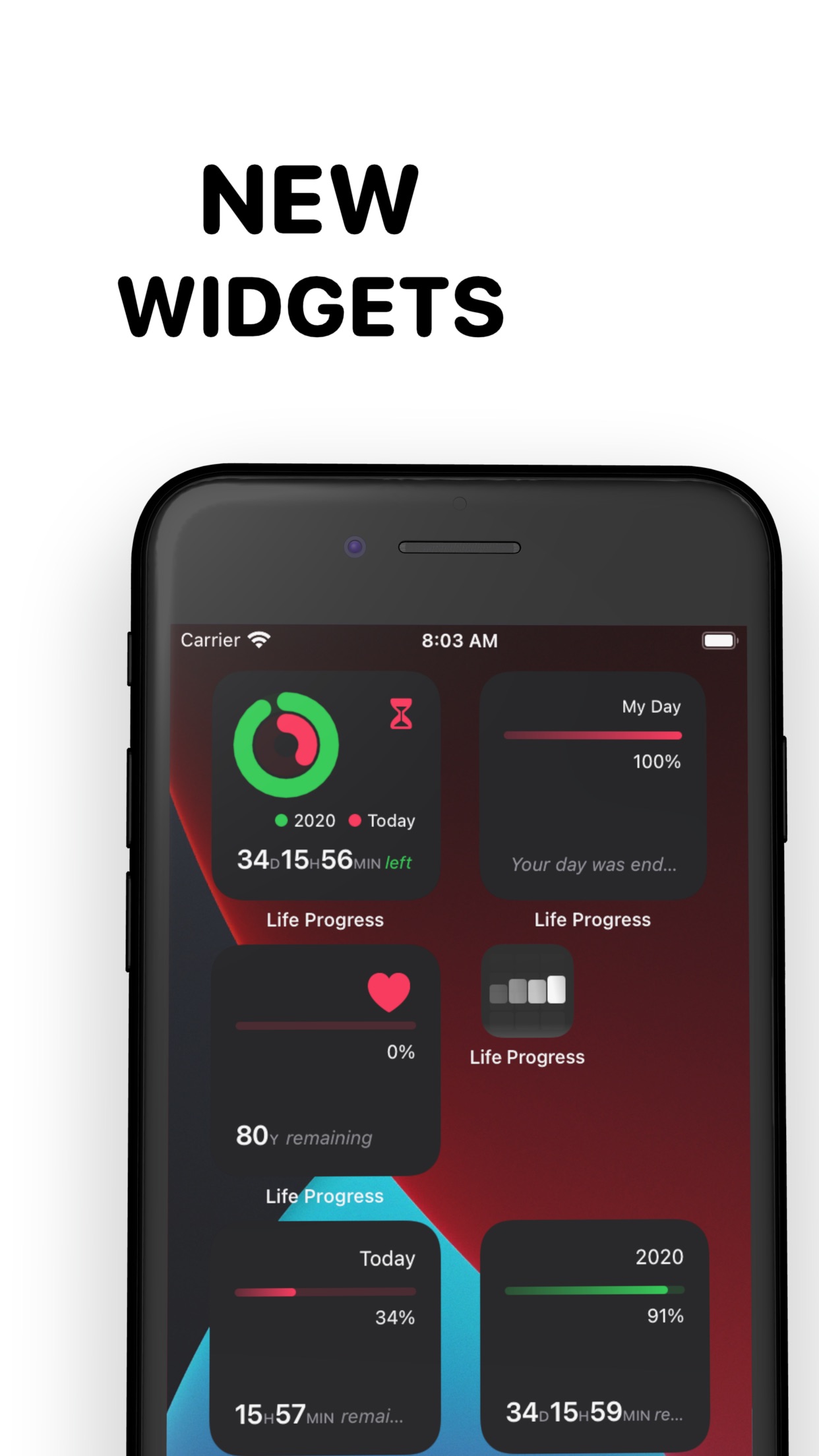 Screenshot do app Watch Progress - Make Your Day