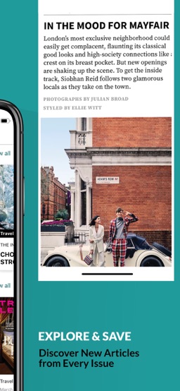 Travel + Leisure app screenshot