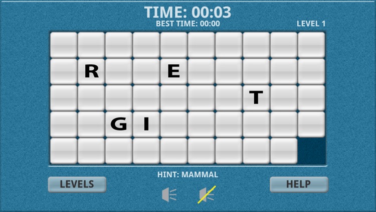 Endangered Species Word Slide