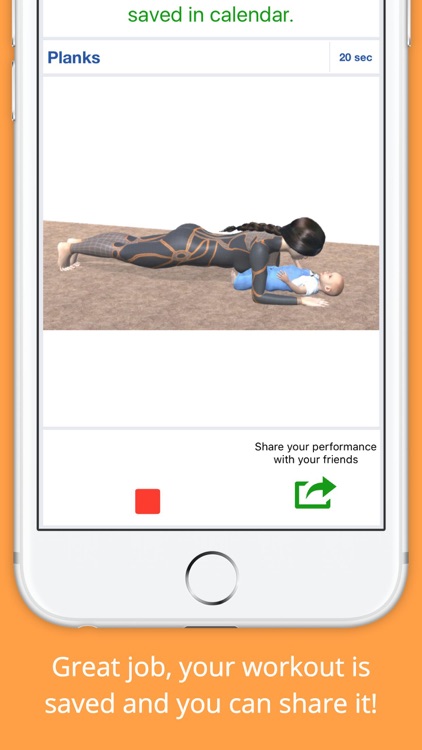 9 Minutes Mom and Baby Workout screenshot-3