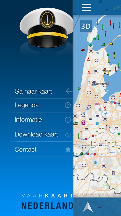 Vaarkaart Nederland