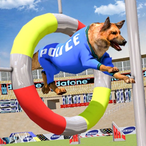 Police K9 Dog Training School Icon