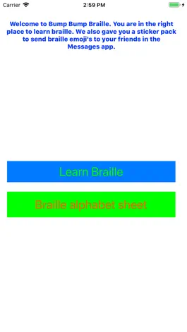 Game screenshot Bump Bump Braille Learn mod apk