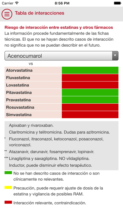 How to cancel & delete Interacciones estatinas from iphone & ipad 4