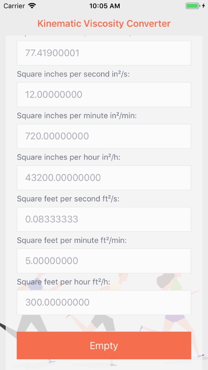 kinematic viscosity converter