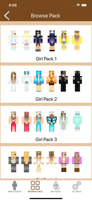 Skin Packs for Minecraft PE(圖4)-速報App