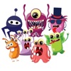 Cute Monster Animated Stickers