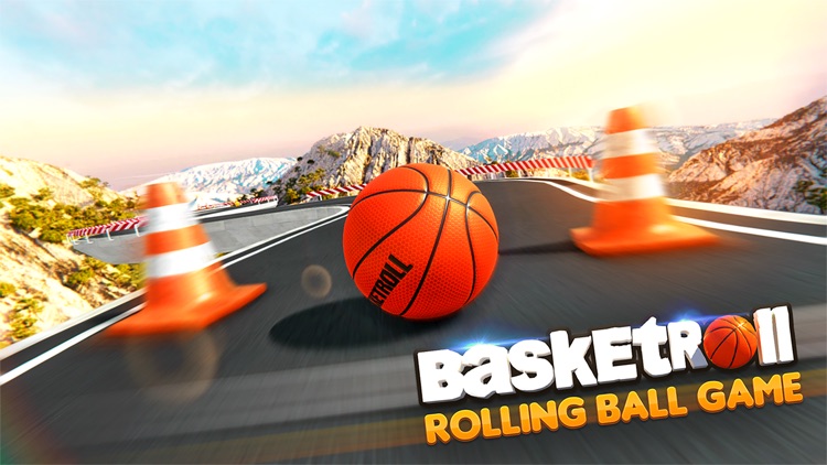 BasketRoll: Rolling Ball Game screenshot-0