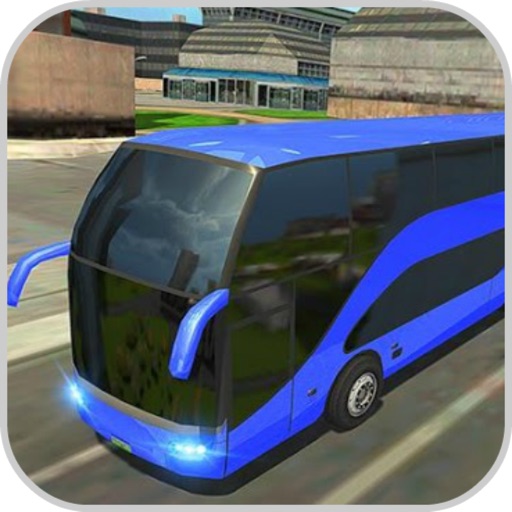 Smart City: Bus Driving Icon