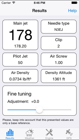 Jetting for Yamaha YZ 2T bikes