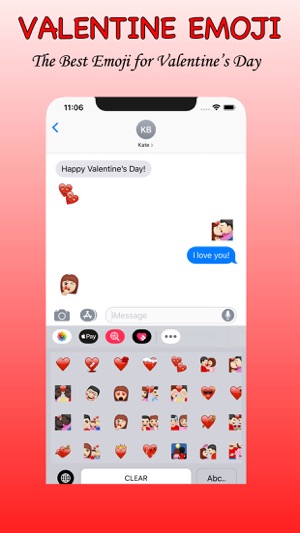 Valentine's Day Emoji(圖2)-速報App