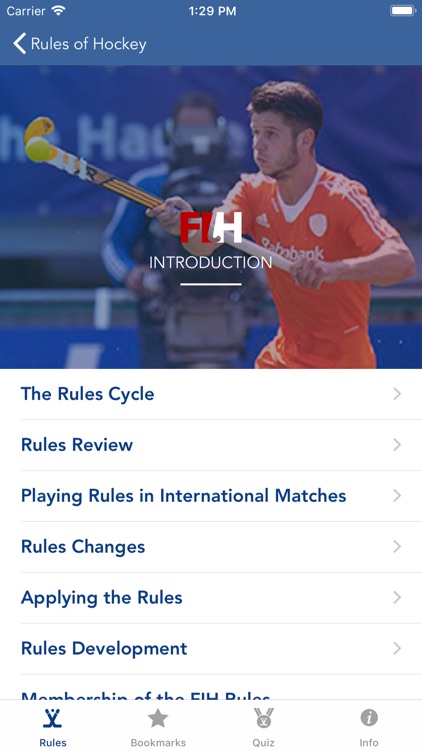 Rules of Hockey