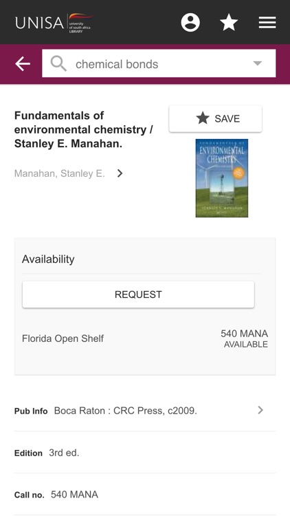 UNISA Library screenshot-3
