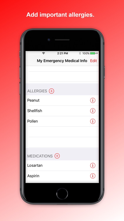 My Emergency Medical Info