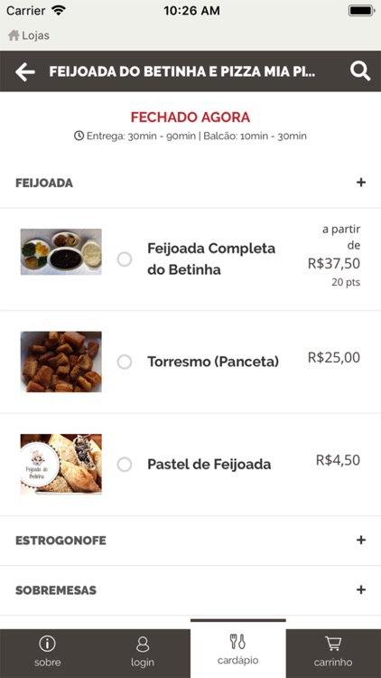 Feijoada do Betinha e Pizza Mi screenshot-3