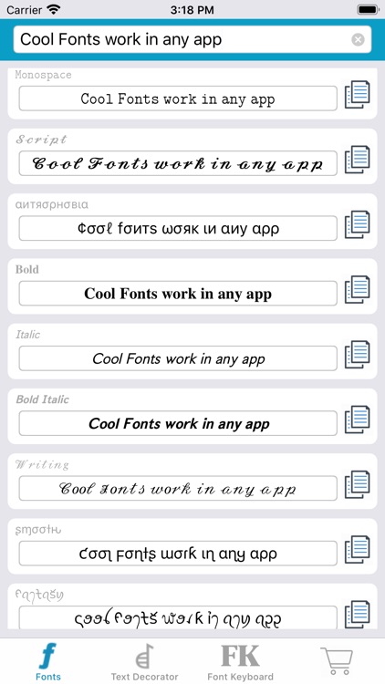 Font Generator - Font Changer
