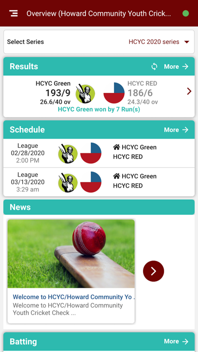 Howard Community Youth Cricket screenshot 4