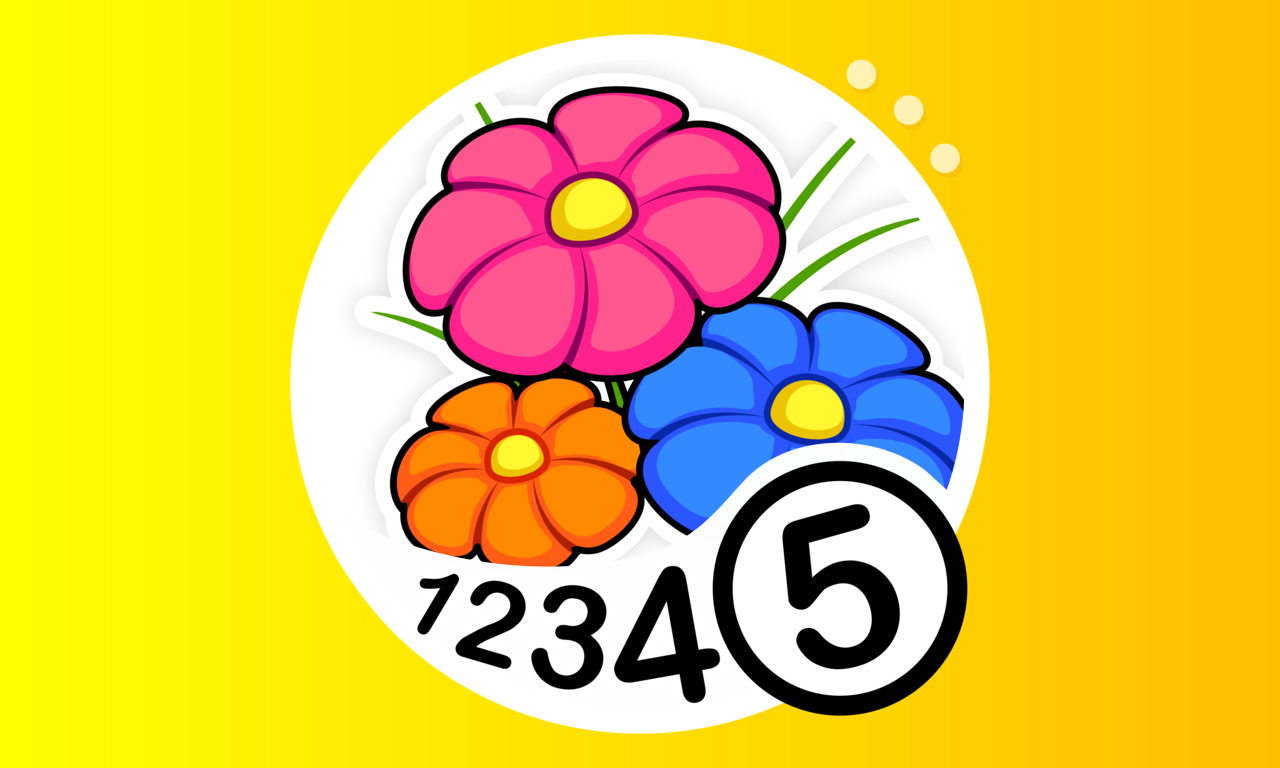 Color by Numbers - Flowers