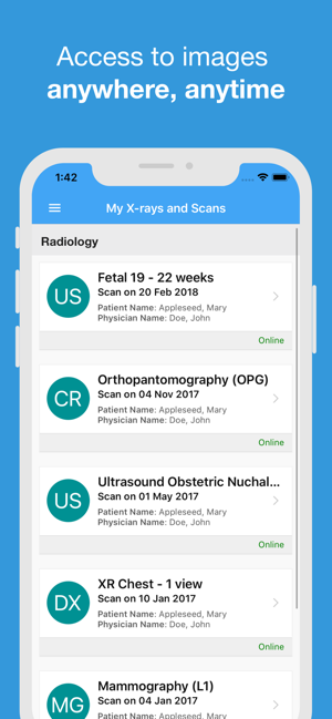 Radiology Group Patient