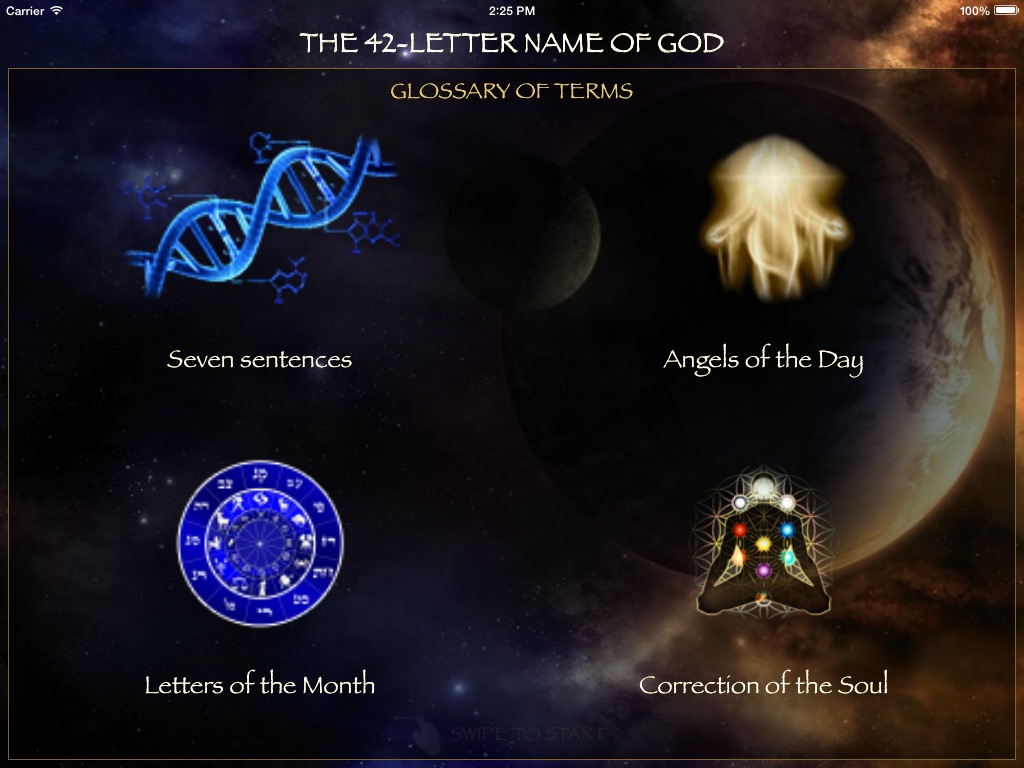 The 42-Letter Name of God-iPad screenshot 4