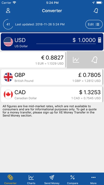 XE Currency Converter Pro by XE.com Inc.