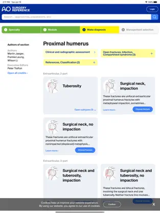 Screenshot 1 AO Surgery Reference iphone