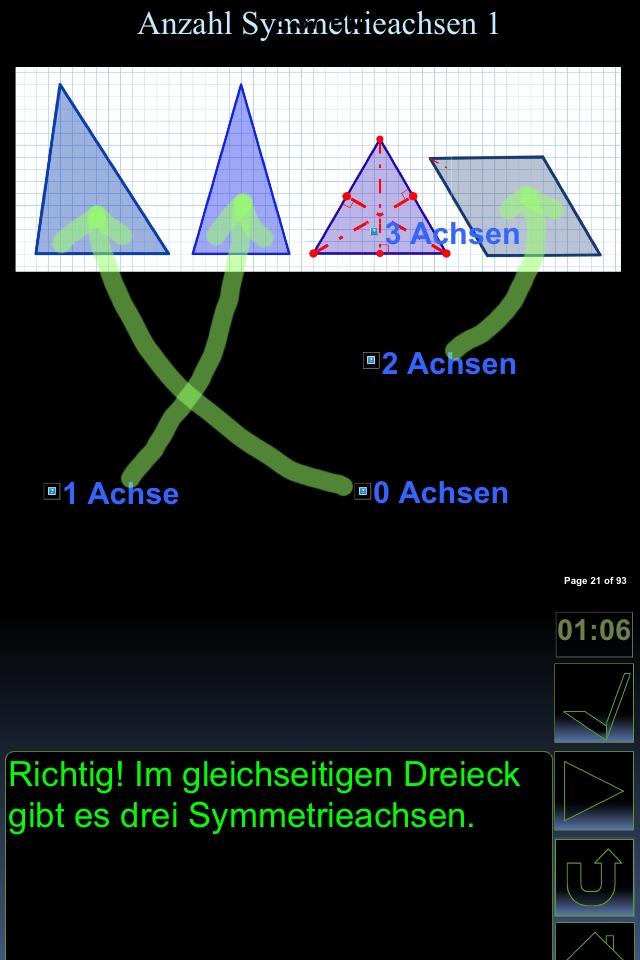 mathapp LU20 Symmetrie  Winkel screenshot 2