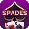 SPADES is a popular trick-taking card game similar to Hearts, Bridge, Euchre, Gin Rummy and Tarneeb; however, the spades is always the trump suite PLUS the Ace of Spades is the strongest card