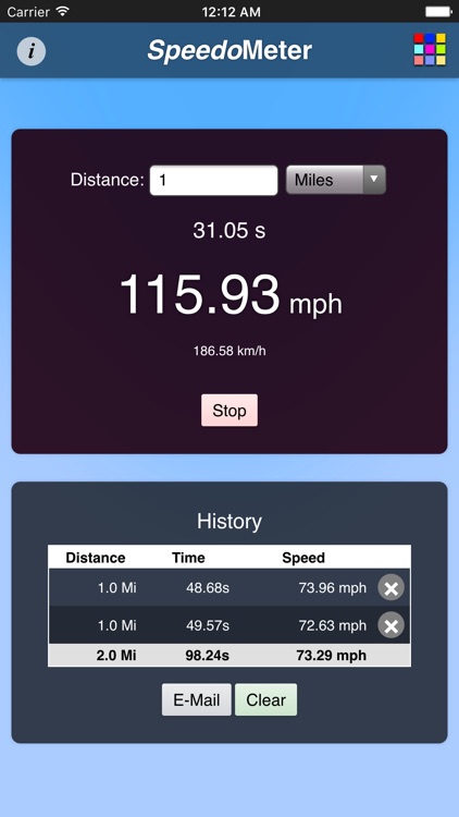 Speedometer App 2