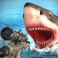 饥饿的鲨鱼猎人攻击3D