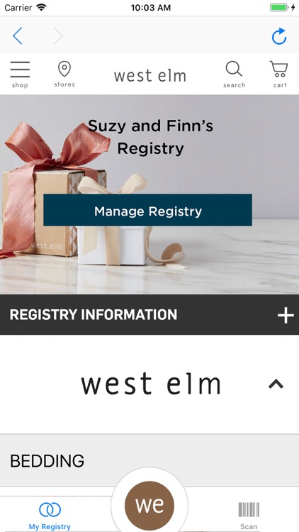 West Elm Registry By Williams-sonoma Inc