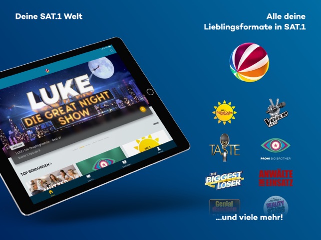 Sat 1 Live Tv Und Mediathek Im App Store