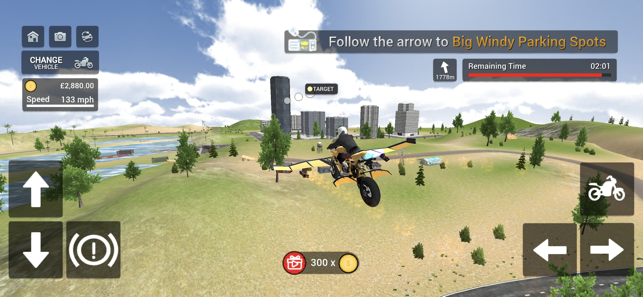 Flying Motorbike Simulator(圖2)-速報App