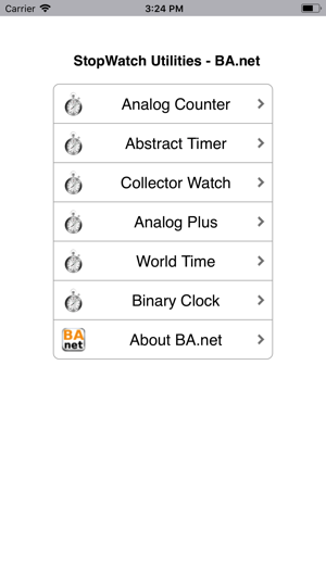 StopWatch Clock - BA.net