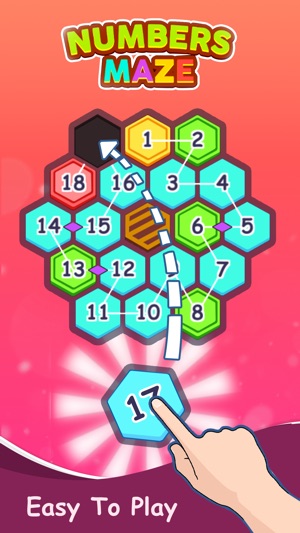 Number Hexagon Puzzle