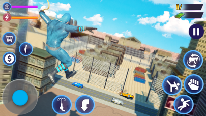 Flying Rope Hero Man Fight screenshot 2