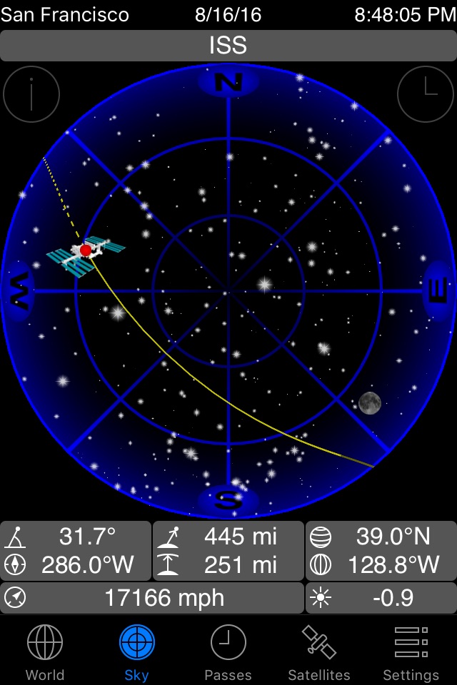 GoISSWatch ISS Tracking screenshot 2