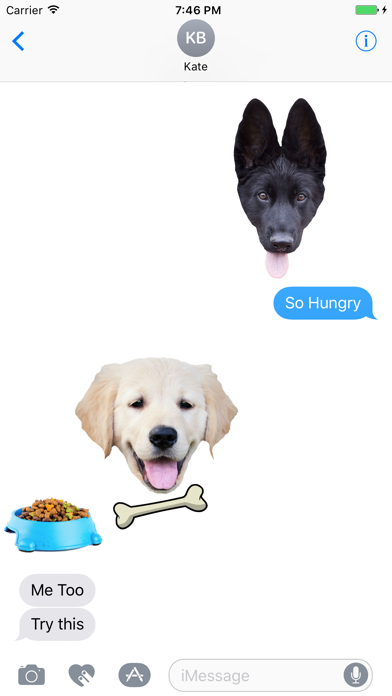 How to cancel & delete Dog Stickers (for iMessage) from iphone & ipad 3