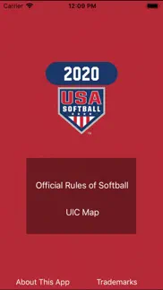 usa softball 2020 rulebook iphone screenshot 1