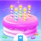 Have fun making a cake, blow the candles, make a wish and eat the cake