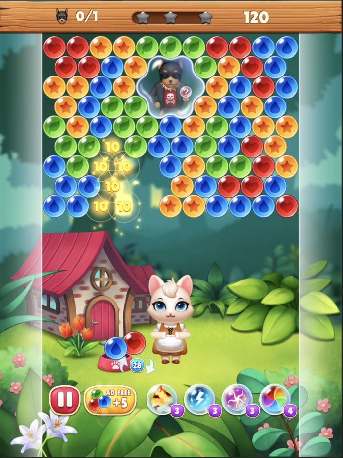 Bubble Cats Puzzle Mania