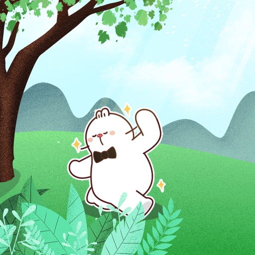 可爱白目兔