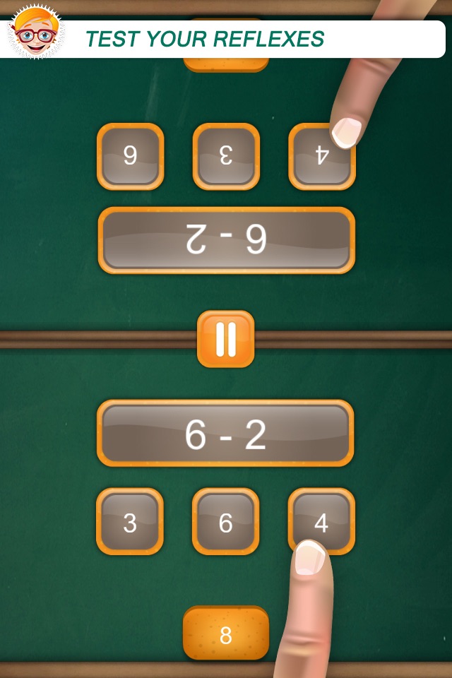 Math Fight: 2 Player Math Game screenshot 2
