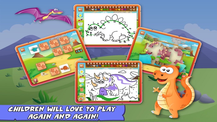 Dinosaurs For Kids Fun Games