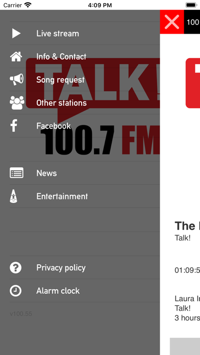 How to cancel & delete Talk 100.7FM from iphone & ipad 2